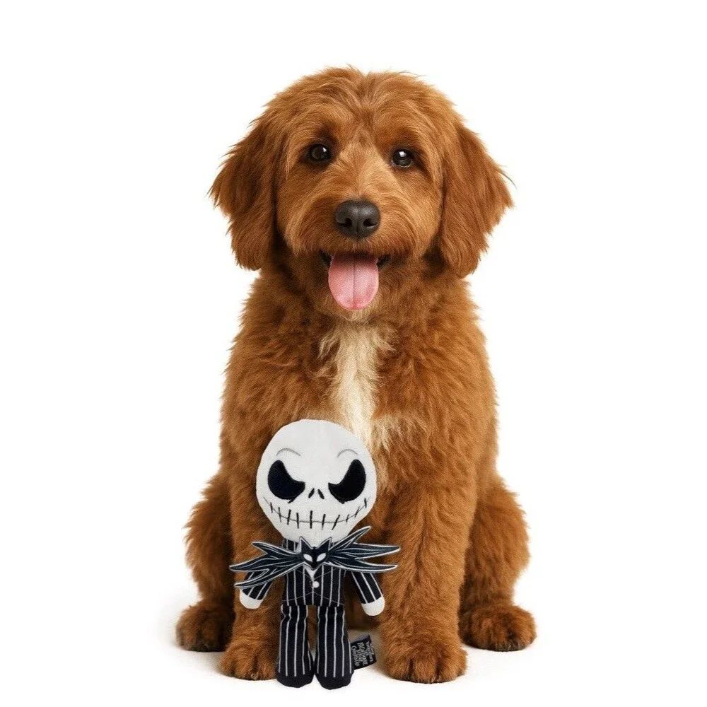 New Disney Dog Toys, NMBC Plushies Jack Skellington & Oogie Boogie